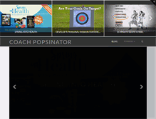 Tablet Screenshot of coachpopsinator.com
